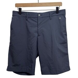 J. Lindeberg Mens Sz 30 Navy Blue 9" Inseam Performance Stretch Eloy Golf Shorts